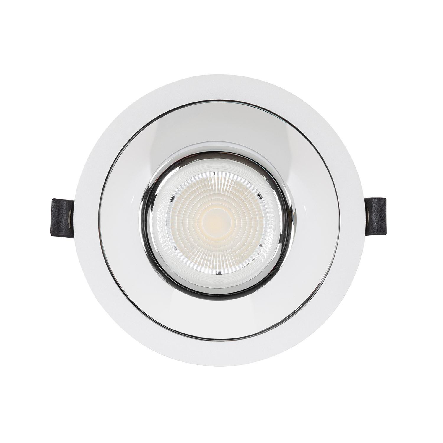 Downlight LED 18W Okrągły Premium CRI90 LIFUD Wycięcie Ø 115 mm - widok prezentacyjny