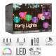 Image de Guirlande Extérieure LED RGB avec 10 Ampoules Alec 7.5m