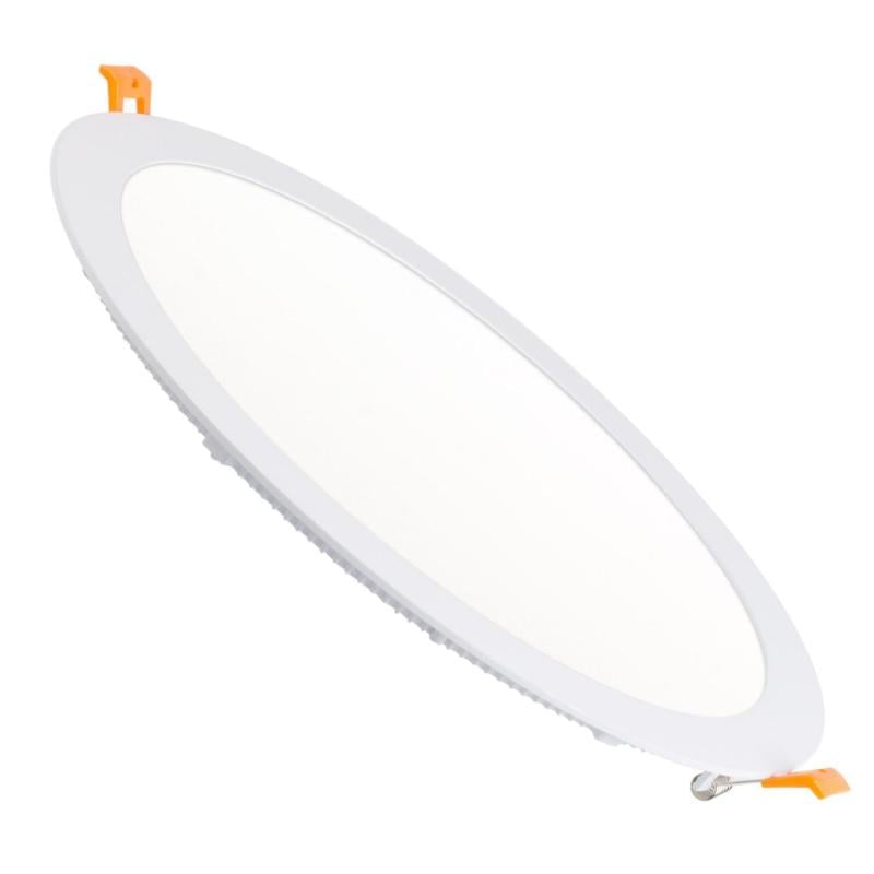 Image de Dalle LED 30W Ronde Extra-Plate Coupe Ø 283 mm