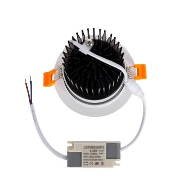 Image of Round 15W COB CRI90 LED Downlight Ø90mm Cut Out 