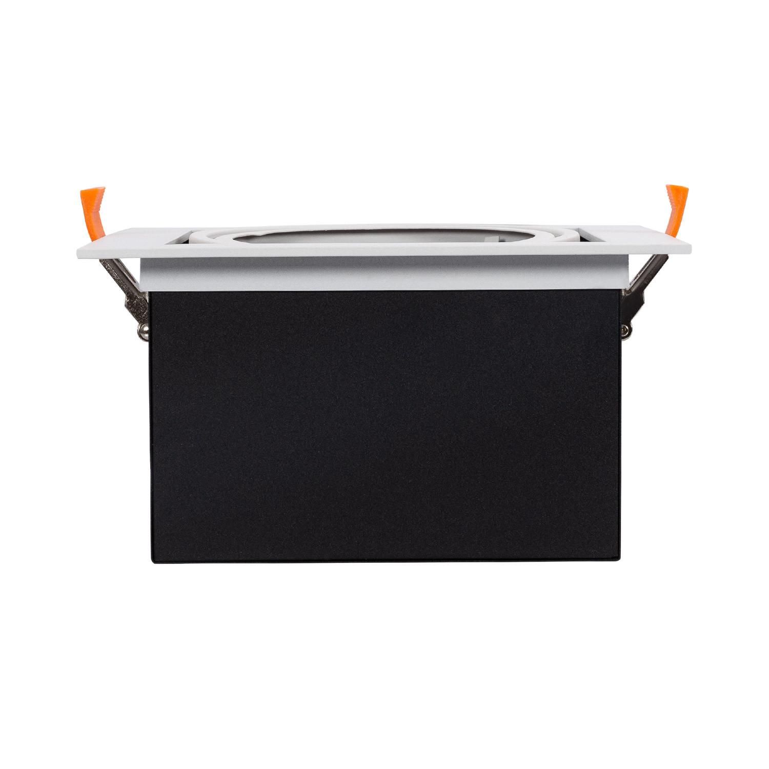 Downlight LED 15W Nastawny Kwadratowy AR111 Cięcie 165x165 mm - widok prezentacyjny