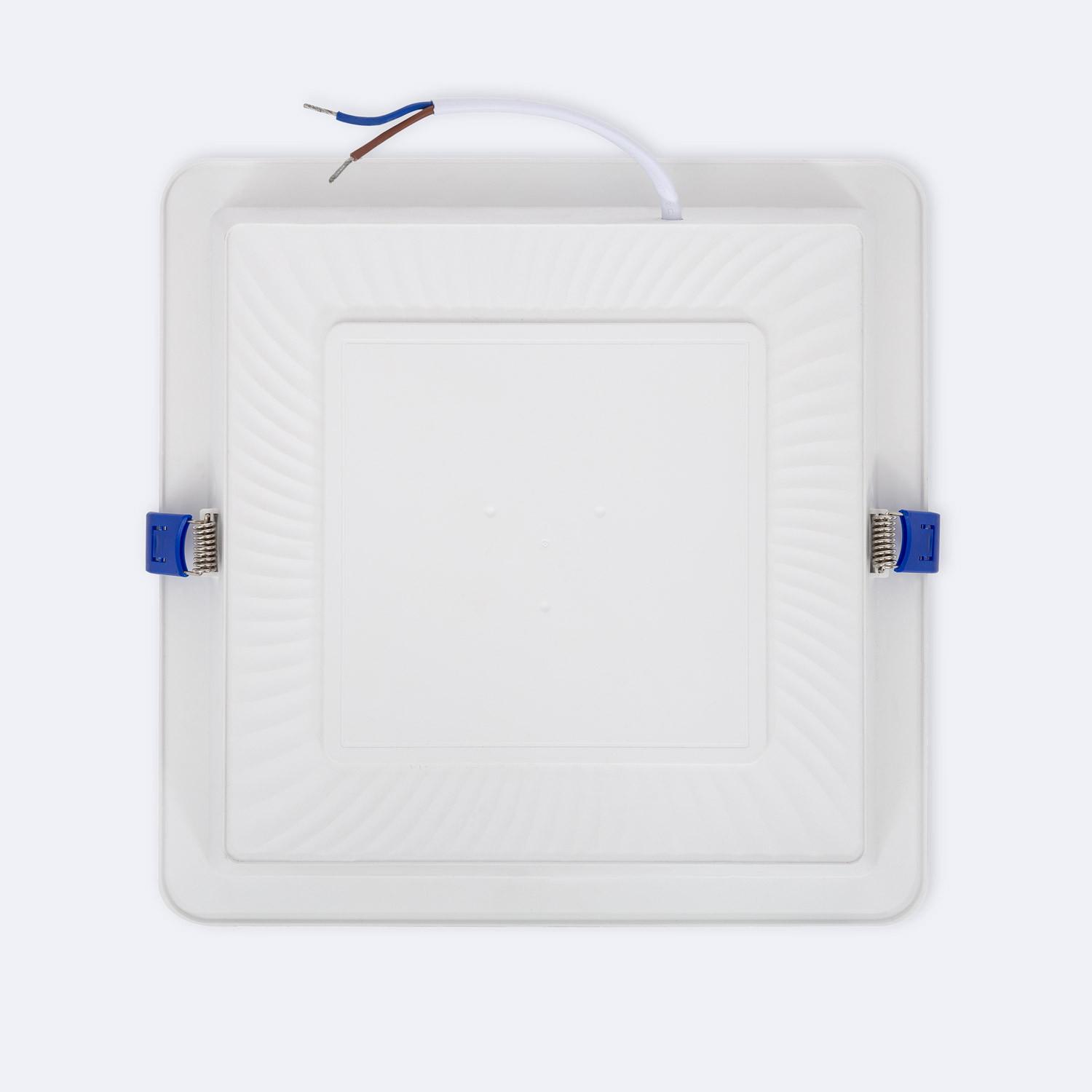 Downlight LED 18W Kwadratowy SOLID Wycięcie 210x210 mm - widok prezentacyjny