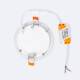 Bild von LED Einbaustrahler flach 6W Rund SuperSlim Schnitt Ø110 mm 2er-Pack