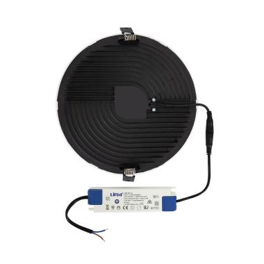 Immagine di Pannello Downlight LED 30W Circolare High Lumen Foro Ø200 mm LIFUD