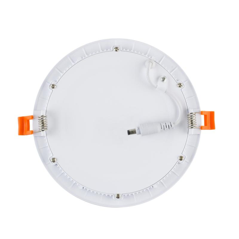 LEDKIA LIGHTING Dalle LED 12W Ronde SOLID Coupe 140-160 Mm 6500K Dimmable TRIAC Blanc Froid