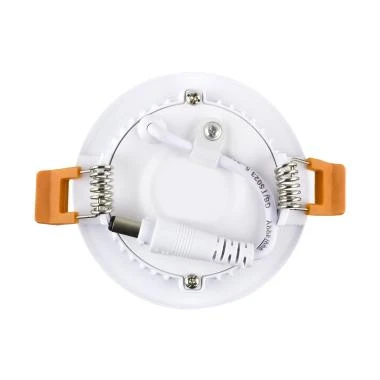 Image de Dalle LED 3W Ronde Extra-Plate Coupe Ø 70 mm