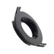 Immagine di Portafaretto Downlight Circolare Basculante per Lampadina LED GU10 / GU5.3 Foro Ø 70mm