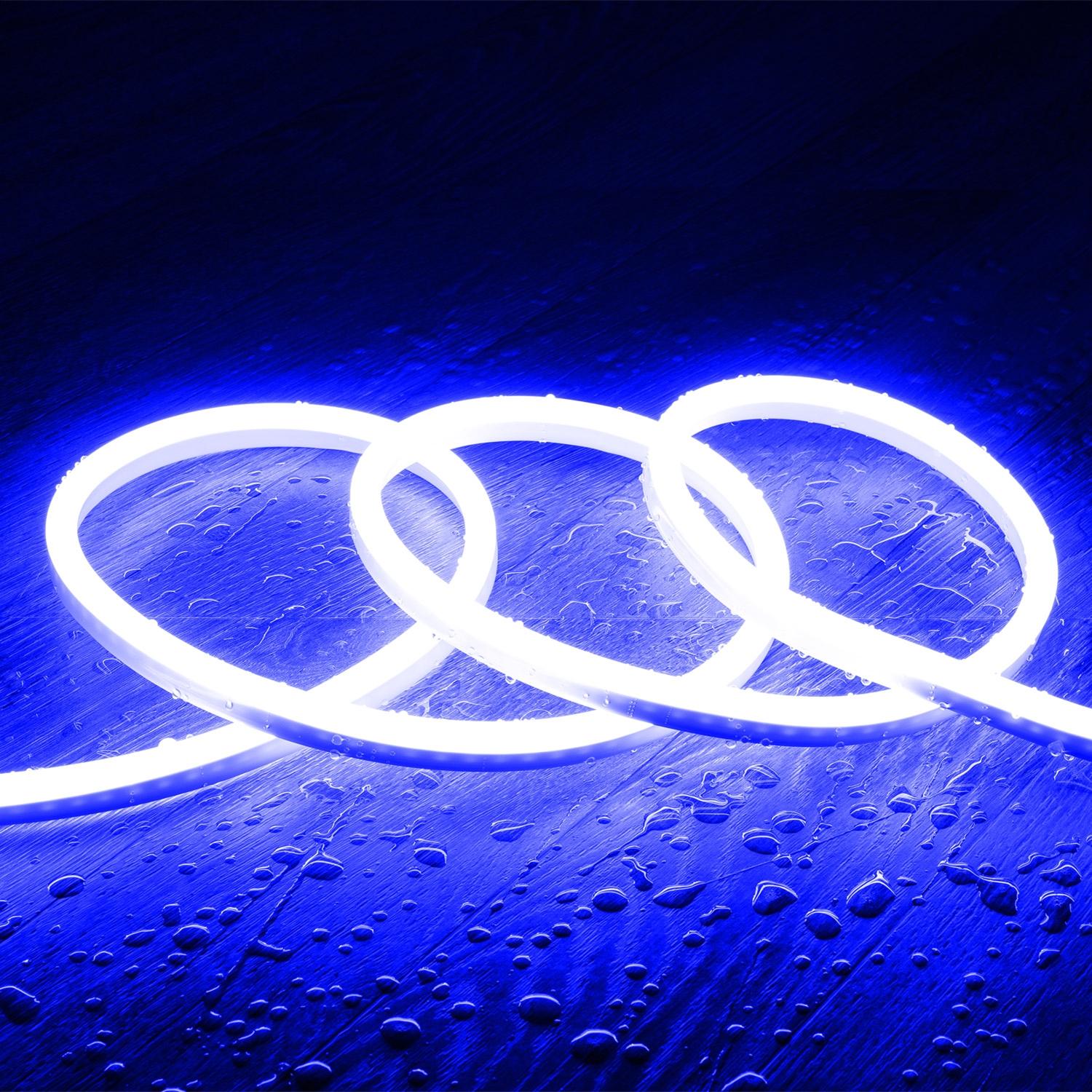 Taśma Led Neon Ściemnialna 220V Sflex8 8W/m Cięcie 100cm IP65 Na wymiar
