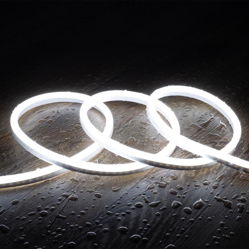 Immagine di Striscia LED Neon Regolabile 220V SFLEX8 8W/m IP65 Taglio 100cm