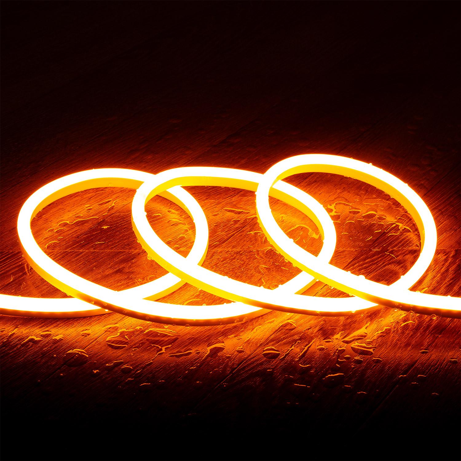 Taśma Led Neon Ściemnialna 220V Sflex8 8W/m Cięcie 100cm IP65 Na wymiar