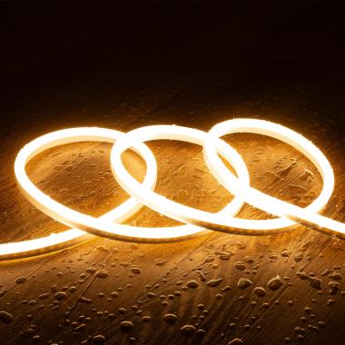 Striscia Neon LED Regolabile 220V SFLEX8 IP65 su Misura Taglio ogni 100 cm
