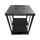 Image de Armoire de Rangement Rack U16 pour Batteries PYLONTECH avec 2 Ventilateur