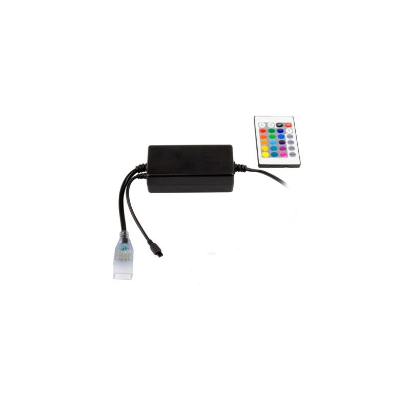 Image of UltraPower Controller for a 220V RGB LED Strip + IR Remote Control with 24 Buttons