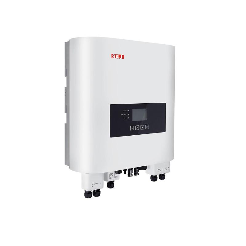 Image de Onduleur Solaire Hybride SAJ H1 Chargeur de Batteries PYLONTECH avec Injection au Réseau Électrique 3.6-6 kW Monophasé 