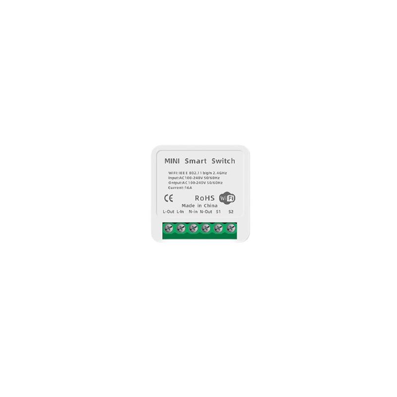 Image de Module Interrupteur WiFi Mini Compatible avec Interrupteur Conventionnel 