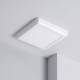 Image de Plafonnier LED Carré Métal 18W Design White 225x225 mm 
