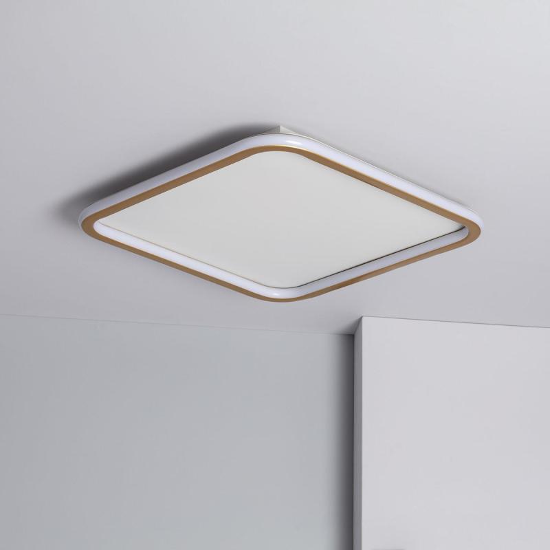 Afbeelding van LED Plafondlamp 28W Metaal Vierkant 500x500 mm CCT Selecteerbare Allharo