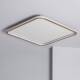Image de Plafonnier LED Carré Métal CCT Sélectionnable Allharo 40W 610x610 mm