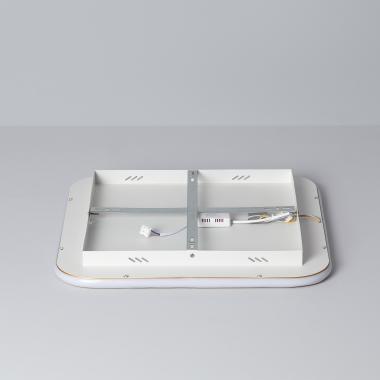 Afbeelding van LED Plafondlamp 28W Metaal Vierkant 500x500 mm CCT Selecteerbare Allharo