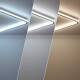 Image de Plafonnier LED Carré Métal CCT Sélectionnable Allharo 40W 610x610 mm