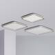Image de Plafonnier LED Carré Métal CCT Sélectionnable Allharo 40W 610x610 mm