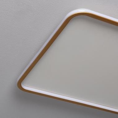 Image de Plafonnier LED Rectangulaire Métal CCT Sélectionnable Allharo 50W 900x600 mm Image de Plafonnier LED Rectangulaire Métal CCT Sélectionnable Allharo 50W 900x600 mm