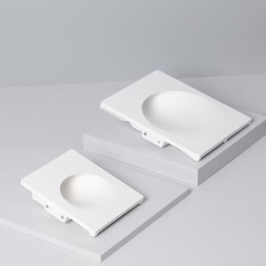Afbeelding van Wandlamp Inbouw Gips voor LED GU10 / GU5.3  Lamp Zaagmaat 253x213 mm