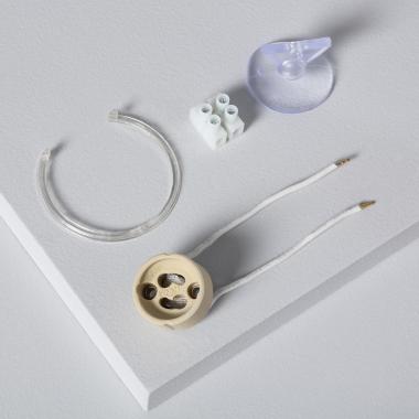 Afbeelding van Wandlamp Inbouw Pleisterwerk/Pladur voor LED Lamp GU10 / GU5.3 Zaagmaat 503x203 mm Afbeelding van Wandlamp Inbouw Pleisterwerk/Pladur voor LED Lamp GU10 / GU5.3 Zaagmaat 503x203 mm