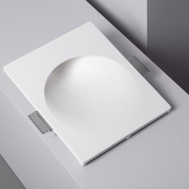 Bild von Wandleuchte für Gips/Gipsplatten Integration für LED-Glühbirne GU10 / GU5.3 Schnitt 353x293 mm