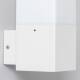Image de Applique Murale Extérieure Aluminium Domus Blanche