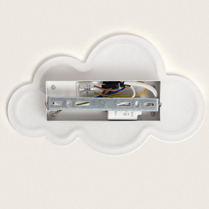 Image of Cloudy 10W Children's LED Wall Lamp