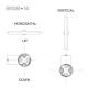 Image de Applique LED Salle de Bain Esse14 Creative-Cables KPLS14DPB