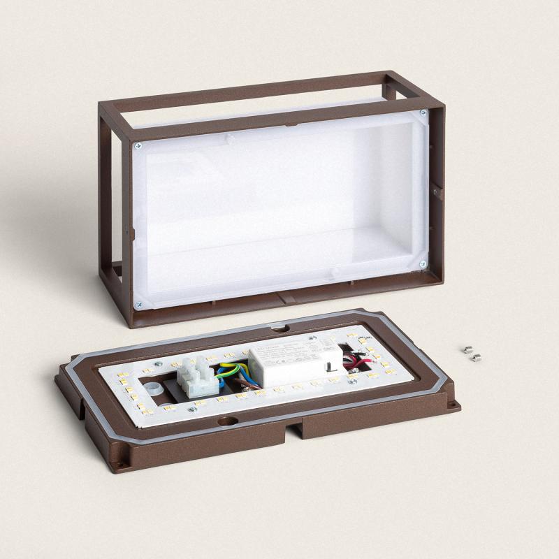 Image of 12W Calysta Outdoor Aluminium CCT LED Wall Lamp 