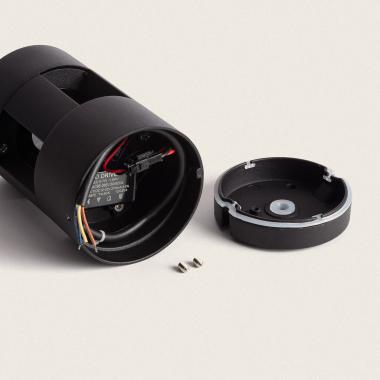 Obrázek 14cm Zahradní LED Sloupek na Zídku z Hliníku 7W Mokka