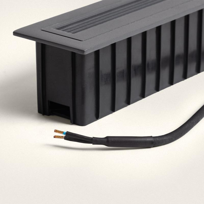 Afbeelding van Wandlamp Outdoor LED 3W Inbouw Aluminium Antraciet Path 