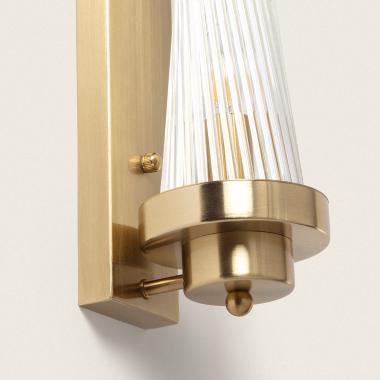 Image de Applique murale Marsen métal et verre 