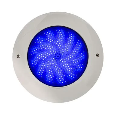 Image of 12V DC Surface Mounted 35W Stainless Steel Submersible RGBW LED Pool Light IP68