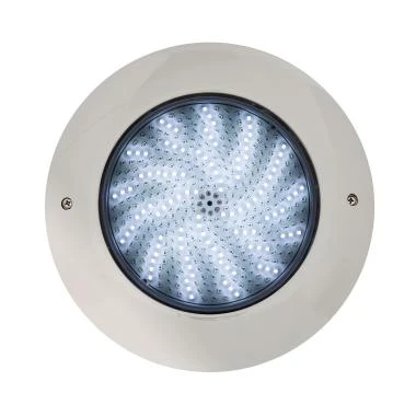 Image of 12V DC Surface Mounted 35W Stainless Steel Submersible RGBW LED Pool Light IP68