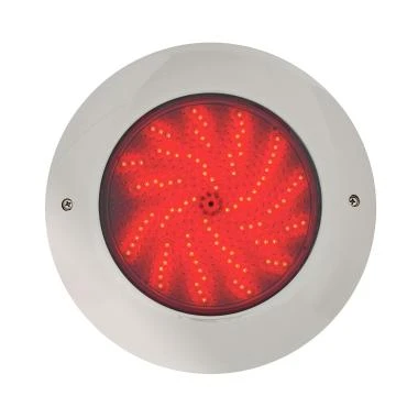 Image of 12V DC Surface Mounted 35W Stainless Steel Submersible RGBW LED Pool Light IP68