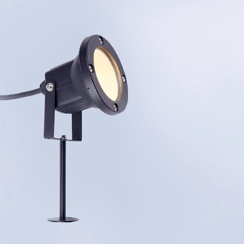 Image of 3W 12V Scene EasyFit Outdoor LED Spotlight with Spike  Image of 3W 12V Scene EasyFit Outdoor LED Spotlight with Spike