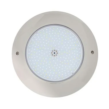 Image of 12V DC Surface Mounted 20W Stainless Steel Submersible RGBW LED Pool Light IP68
