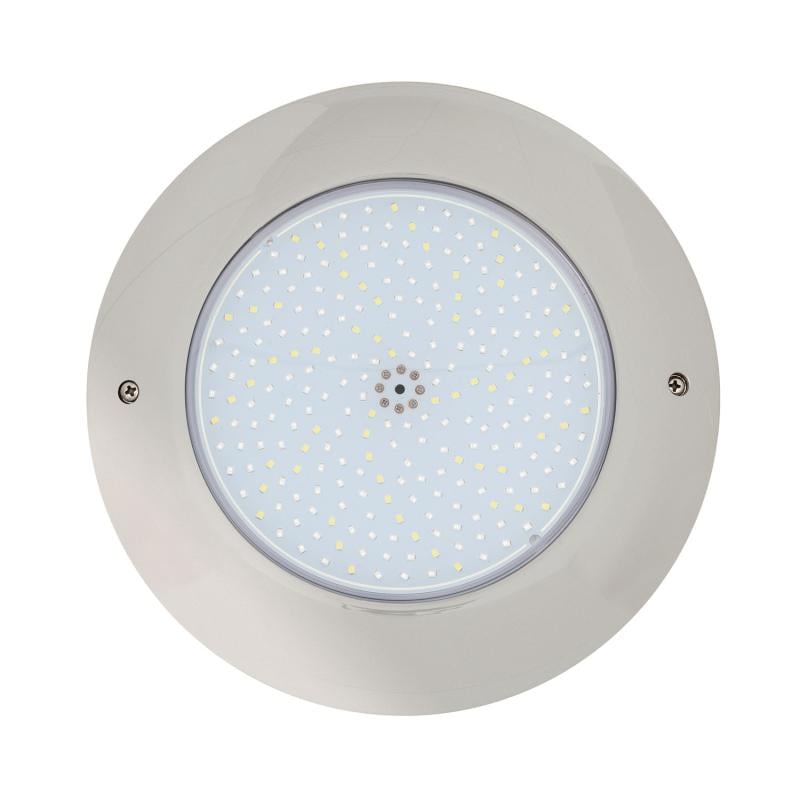 Image of 12V DC Surface Mounted 20W Stainless Steel Submersible RGBW XtraPool LED Pool Light IP68