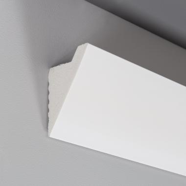 Immagine di Modanatura per Striscia LED 2m Angolare Modern 