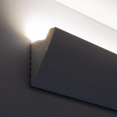 Immagine di Modanatura per Striscia LED 2m Angolare Modern 