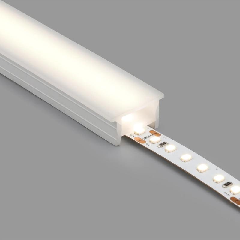 Image de Profilé Néon SFLEX 25x14 Courbe Verticale pour Rubans LED IP20 jusqu'à 15 mm