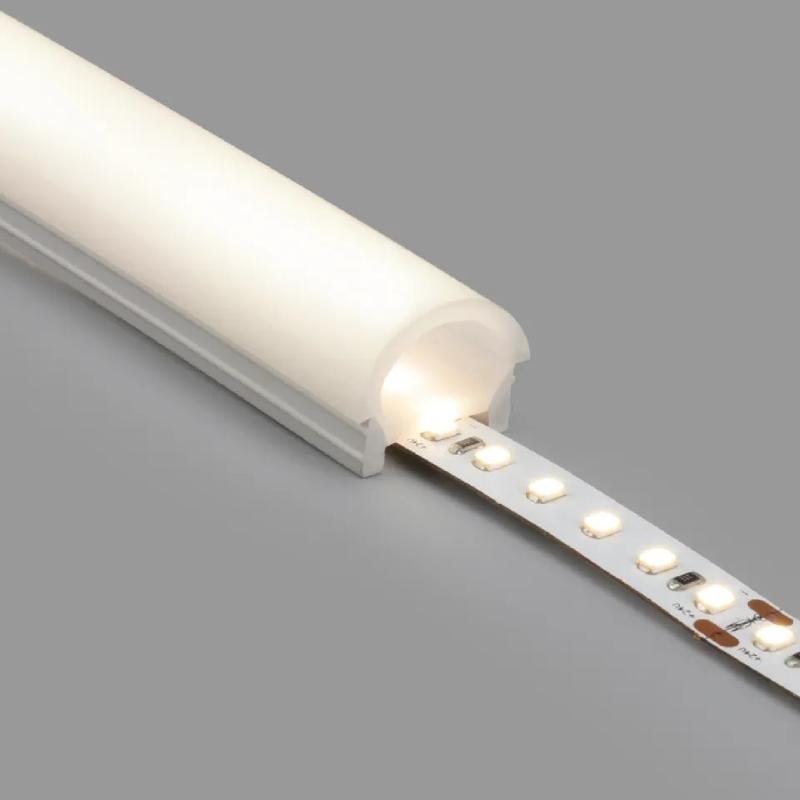 Siliconen Buis Halfrond LED Flex Inbouw tot 10-15 mm - Ledkia