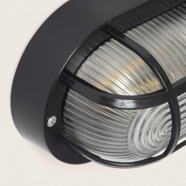 Bild von Ovale Deckenleuchte für Außen 205x120 mm Hublot Kildare