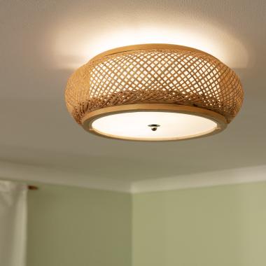 Afbeelding van Plafondlamp Bamboe Sorolla 