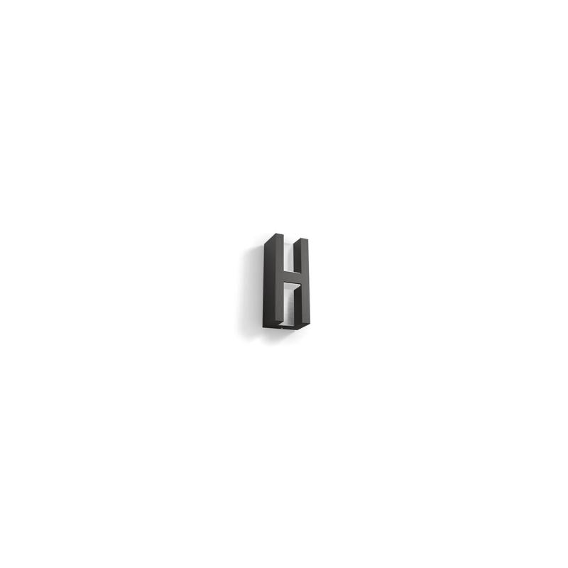 Image of 2x4.5W PHILIPS Shadow Dimmable Double Outdoor LED Wall Lamp