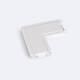 Afbeelding van Connector Type L Boog voor Magneetrail Enkelfasige 25mm SuperSlim 48V opbouw